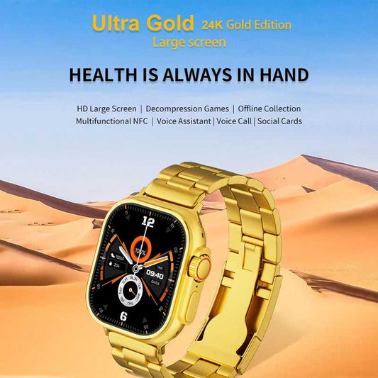 Gold Ultra Smart Watch